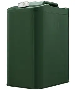 2E Каністра паливна вертикальна 40л метал 1мм, 5.2кг, зелений, фото  | SNABZHENIE.com.ua