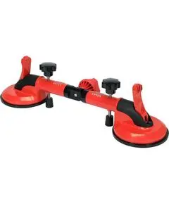 Присоска YATO 2 чашки Ø118 мм, 50 кг, длина 300 мм, угол 90-270°, фото  | SNABZHENIE.com.ua