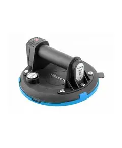 Аккумуляторная вакуумная присоска для плитки 200 мм с манометром, 150 кг, фото  | SNABZHENIE.com.ua