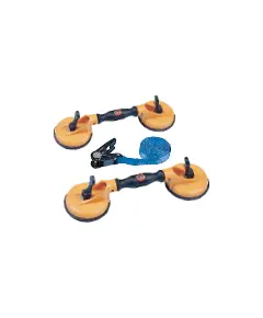 Вакуумные присоски с страховочным ремнем Suntech SM-911K, Ø150мм, вес компл. 2,35кг, фото  | SNABZHENIE.com.ua