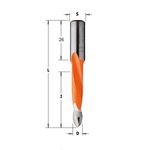 Сверло твердосплавное 8 x 27 x 57,5 мм, хвостовик 10 мм CMT, фото  | SNABZHENIE.com.ua