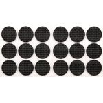 Протектор самоклеющий VOREL 25мм, набор 18шт, черный, фото  | SNABZHENIE.com.ua