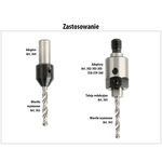 Сверло HWM D=2,5 I=27 L=55 LH CMT 363.025.22, фото , изображение 2 | SNABZHENIE.com.ua