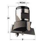 Сверло цилиндрическое с резьб. хвост. HW D=45 L=30 S=M12x1 LH CMT, фото  | SNABZHENIE.com.ua Сверло цилиндрическое с резьб. хвост. HW D=45 L=30 S=M12x1 LH CMT, фото  | SNABZHENIE.com.ua