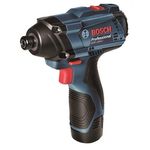 Bosch Набір із двох акумуляторних інструментів 12В, дриль-шурупокрут GSR 120-LI, гайковерт ударний GDR 120-LI, акб 2х2А•год, кейс, фото , изображение 3 | SNABZHENIE.com.ua