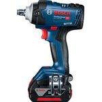 Bosch Гайкокрут Professional GDS 18V-400 акум, 400 Нм, 0-2500 об/хв, валіза, зажим квадрат, 1.25 кг, без АКБ та ЗП, фото , изображение 5 | SNABZHENIE.com.ua