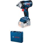 Bosch Гайкокрут Professional GDS 18V-400 акум, 400 Нм, 0-2500 об/хв, валіза, зажим квадрат, 1.25 кг, без АКБ та ЗП, фото  | SNABZHENIE.com.ua