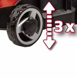 Einhell Аератор-скарифікатор акумуляторний GC-SC 18/28 Li-Solo 18В 28см ножи 12шт 6.65кг (без АКБ та ЗП), фото , изображение 4 | SNABZHENIE.com.ua