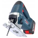 Bosch Лобзик GST 185-LI, акумуляторний 18В, Акб 4Аг, 0-3500 об/хв, хід 26мм, кейс, 2кг, фото , изображение 8 | SNABZHENIE.com.ua