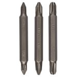 Bosch Біти двосторонні PH/PH 1/2/3, 60мм, 3шт, фото , изображение 3 | SNABZHENIE.com.ua