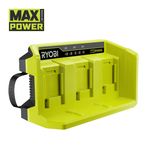 Ryobi Зарядний пристрій Max Power RY36C3PA 36В 4А трипортовий, фото , изображение 2 | SNABZHENIE.com.ua