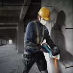 Bosch Набір із двох акумуляторних інструментів 18В перфоратор GBH 180-LI шліфмашина кутова GWS 180-LI акб 2х4А·год сумка, фото , изображение 6 | SNABZHENIE.com.ua