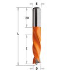 Сверло CMT 5,55x30x55,5 мм, хвостовик 8 мм, 4 канавки., фото  | SNABZHENIE.com.ua