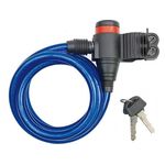 Замок велосипедный VOREL 10 мм х 1800 мм [10/60], фото  | SNABZHENIE.com.ua