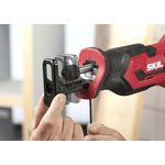 Skil Пила шабельна акумуляторна 3470 CA пропил 120мм хід 25мм 1.7кг без АКБ та ЗП, фото , изображение 5 | SNABZHENIE.com.ua