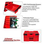 Ящик для инструмента модульный 3 секции 456x372x250мм (пластик) TOPTUL TBCE0202, фото , изображение 4 | SNABZHENIE.com.ua Ящик для инструмента модульный 3 секции 456x372x250мм (пластик) TOPTUL TBCE0202, фото , изображение 4 | SNABZHENIE.com.ua