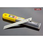 Лезвия для ножа 9мм Woodpecker без сегментов серые 10шт  FD-25, фото  | SNABZHENIE.com.ua