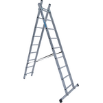 ELKOP Драбина 2-секц. розкл. 2*9сх. 2,5-4м VHR Т, фото  | SNABZHENIE.com.ua