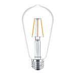 Philips LED Fila ND E27 4-50W 2700K 230V ST64 CL, фото , изображение 2 | SNABZHENIE.com.ua