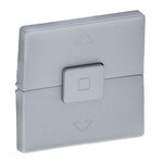 Legrand Клавіша вимикача Valena IN*MATIC LIFE жалюзі, алюміній, фото  | SNABZHENIE.com.ua