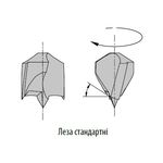 Сверло левое 10x30x55,5мм, хвостовик 8мм, CMT (306.100.12), фото , изображение 2 | SNABZHENIE.com.ua
