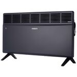 Конвектор електричний ARDESTO CH-2500MCA, 2500 Вт, 25 м2, закритий нагрів. елемент, IP24, мех. керування, антрацит матовий, фото  | SNABZHENIE.com.ua