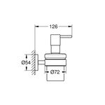 Дозатор для жидкого мыла Grohe QuickFix Start 411952430, фото , изображение 2 | SNABZHENIE.com.ua