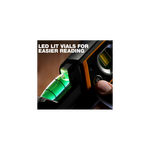 Уровень TOUGHBUILT ПРЕМИУМ 60 см магнитный с подсветкой TB-H2-L-M60LH-M, фото , изображение 3 | SNABZHENIE.com.ua