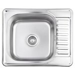 Кухонная мойка Brinex 5848 0,8 мм Micro Decor (BRIN5848MDEC08), фото  | SNABZHENIE.com.ua