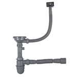 Кухонная мойка Brinex 5848 0,8 мм Satin (BRIN5848SAT08), фото , зображення 5 | SNABZHENIE.com.ua