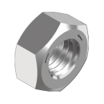 Гайка 1/4"-20 UNC Gr5(8) цб (~din 934)ASME B 18.2.2 HN, фото  | SNABZHENIE.com.ua