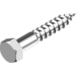 DIN571 Гвинт 6,0х80 д/дер 6гр А2, фото  | SNABZHENIE.com.ua