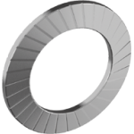 Шайба 16 пруж цб з/насіч тип VS D24 s 1,9 вібростійка до кл.м. 8.8-10.9, фото  | SNABZHENIE.com.ua