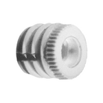 Втулка 8х8/М4 нейлон, фото  | SNABZHENIE.com.ua