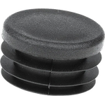 Заглушка кругла D-20 д/труби плоска чорна, фото  | SNABZHENIE.com.ua