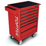 Тележка для инструмента 7 секций красная TOPTUL TCAA0702, фото  | SNABZHENIE.com.ua Тележка для инструмента 7 секций красная TOPTUL TCAA0702, фото  | SNABZHENIE.com.ua