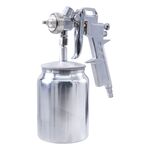 Краскопульт пневматический тип HP нижний металлический бачок, форсунка 1,5мм S-990S-AIRKRAFT-1.5, фото  | SNABZHENIE.com.ua