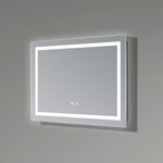 Зеркало Qtap Mideya (DC-F613) 700х500 с LED-подсветкой Touch, с антизапотеванием, диммером, рег. яркости QT2078NCF7050W, фото , изображение 8 | SNABZHENIE.com.ua