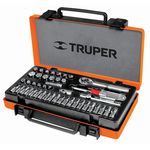 Набор торцевых головок TRUPER, 45 предметов в кейсе, фото  | SNABZHENIE.com.ua Набор торцевых головок TRUPER, 45 предметов в кейсе, фото  | SNABZHENIE.com.ua