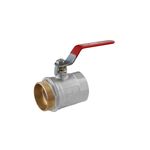 Кран шаровой STA 2 ВН PN30, никелированный, с ручкой, фото  | SNABZHENIE.com.ua