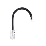 Смеситель Kroner KRM Odra C032BLK для кухни, фото , изображение 6 | SNABZHENIE.com.ua