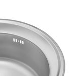 Кухонная мойка Kroner KRP Satin 510, 0,8 мм, фото , изображение 4 | SNABZHENIE.com.ua
