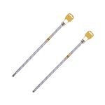 Гибкая подводка для смесителя Kroner KRM 1/2хМ10 ВН 40 см, ПВХ, фото  | SNABZHENIE.com.ua