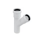 Тройник внутренней канализации Rozma 32х32/45°, фото  | SNABZHENIE.com.ua