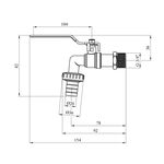 Кран для полива Valves 3/4 PN30, фото , изображение 2 | SNABZHENIE.com.ua