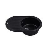 Кухонная мойка Kroner KRP Komposit SCH - 7750, фото , изображение 3 | SNABZHENIE.com.ua