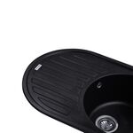 Кухонная мойка Kroner KRP Komposit SCH - 7750, фото , изображение 4 | SNABZHENIE.com.ua