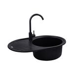 Кухонная мойка Kroner KRP Komposit SCH - 7750, фото , изображение 5 | SNABZHENIE.com.ua