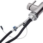 Смеситель кухонный с выдвижным изливом Kroner KRP Edelstahl сенсорный, фото , изображение 7 | SNABZHENIE.com.ua