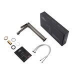 Смеситель для раковины Kroner KRP Makon GRP010-3, фото , изображение 7 | SNABZHENIE.com.ua